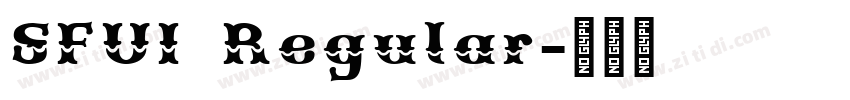 SFUI Regular字体转换